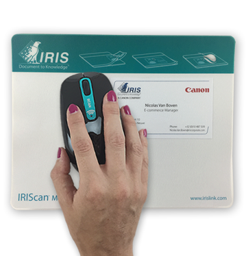 pilote iriscan mouse