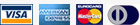 Visa, American express, Mastercard, Dinner club