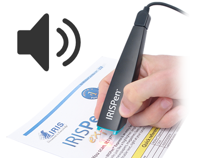 IRISPen 7 Express Portable and USB-powered Digital Pen Scanner with Over 30 different Language Speech Synthesis 