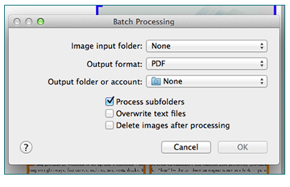 Traitement de lots de documents
