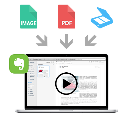 Exportation automatique des documents vers Evernote