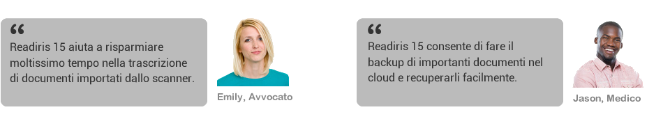 What poeple say about Readiris 15 for Mac